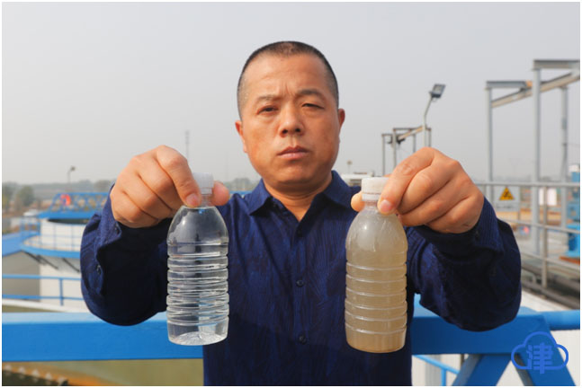 【美丽中国 网络媒体生态行】污水处理提升津城水环境 看污水22小时变清流