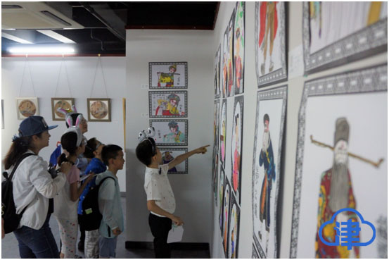 “你好天真 心象画语”儿童绘画艺术作品展在市群艺馆开幕