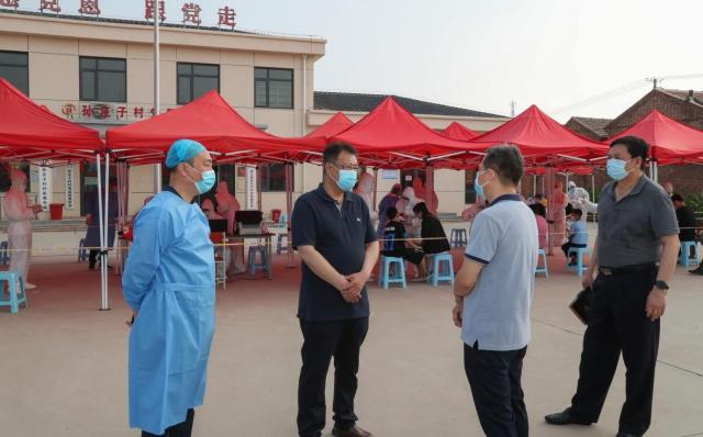 静海区领导蔺雪峰金汇江现场检查核酸检测筛查工作 科学有序做好检测筛查 筑牢疫情防控安全防线