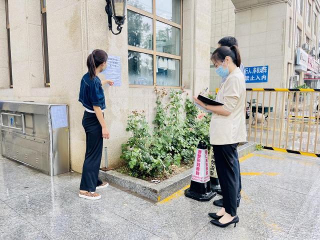 7个社区工作组现场督导，“家门口”的防疫他们来把关……