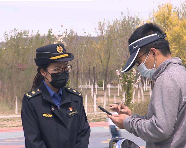 做文明城市的守护者记天津市津南区海棠街综合执法队队长朱晓茜